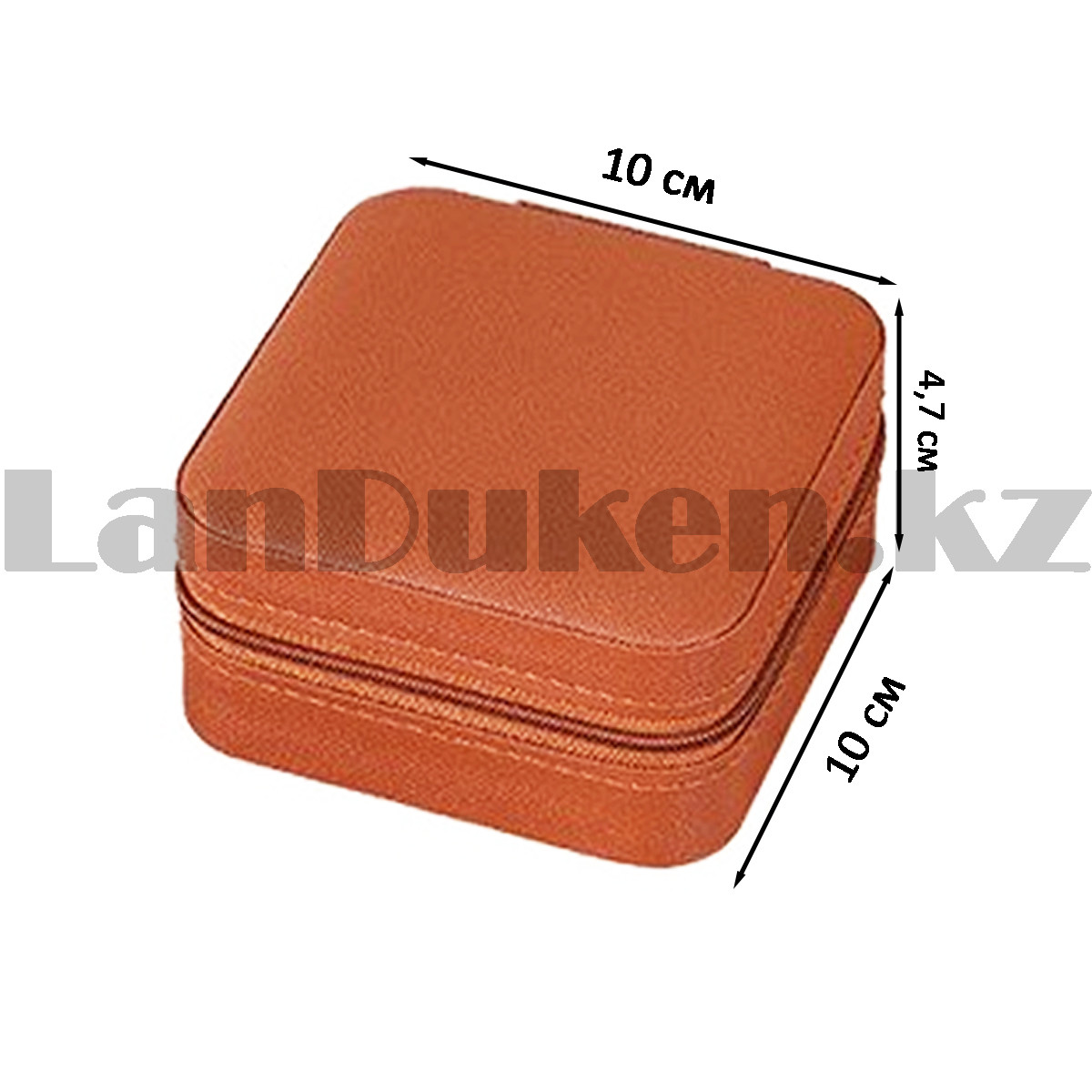 Маленькая шкатулка для украшений оранжевого цвета - фото 2 - id-p106961546