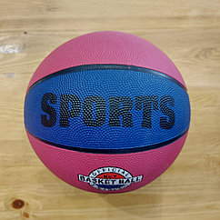 Баскетбольный мяч "Sports". Official Basket Ball. Size 7. Сине-розовый.