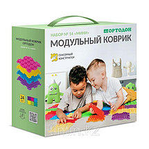 Модульные коврики ОРТОДОН, набор «Мини», пастельные цвета (24 мини-пазла), фото 3