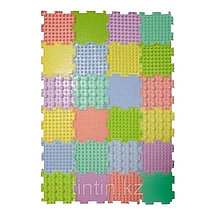 Модульные коврики ОРТОДОН, набор «Мини», пастельные цвета (24 мини-пазла), фото 2