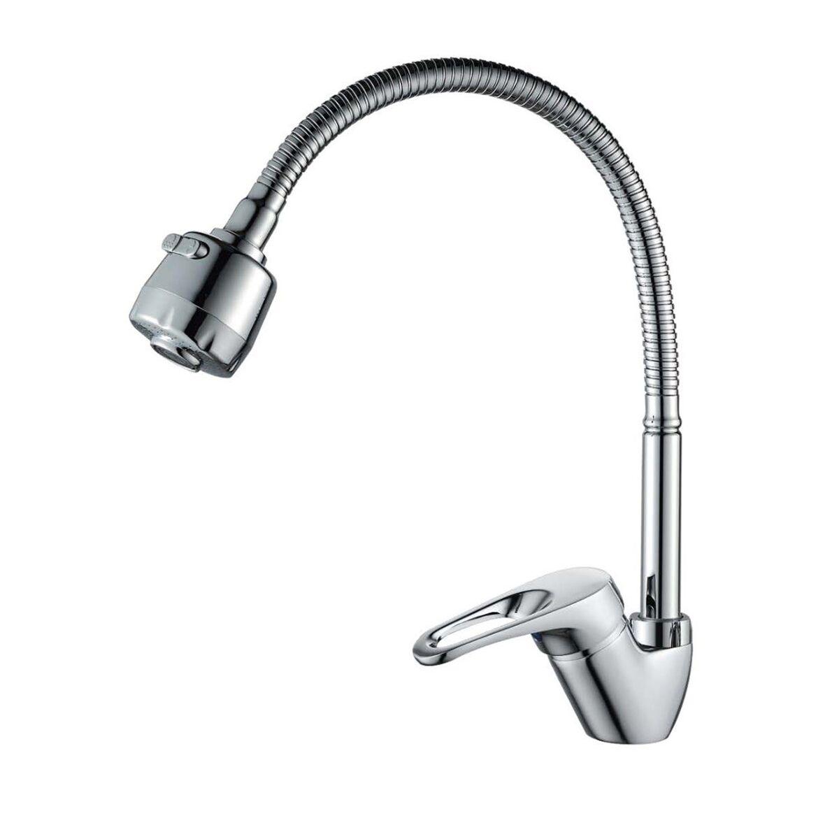 Смеситель д/к DecoRoom DR21022 с гибким изливом