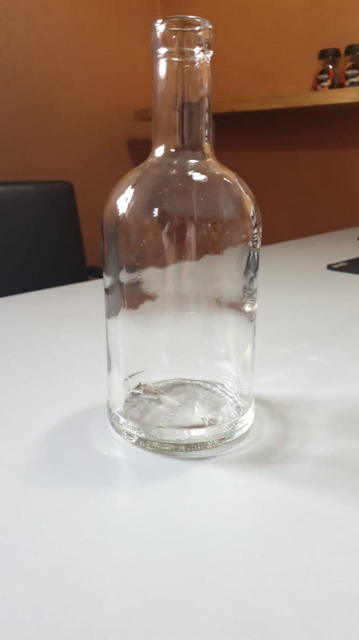 Бутылка домашняя 0,5л  с пробкой камю, 20шт миним заказ (0,7л, 1л есть)