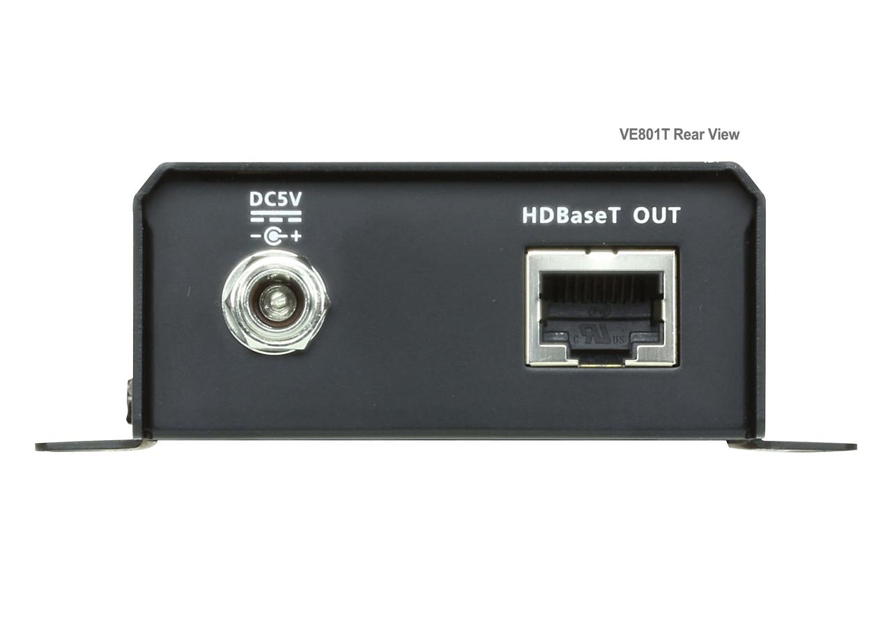 HDMI HDBaseT-Lite Передатчик (4K@40 м) VE801T ATEN - фото 3 - id-p106965081