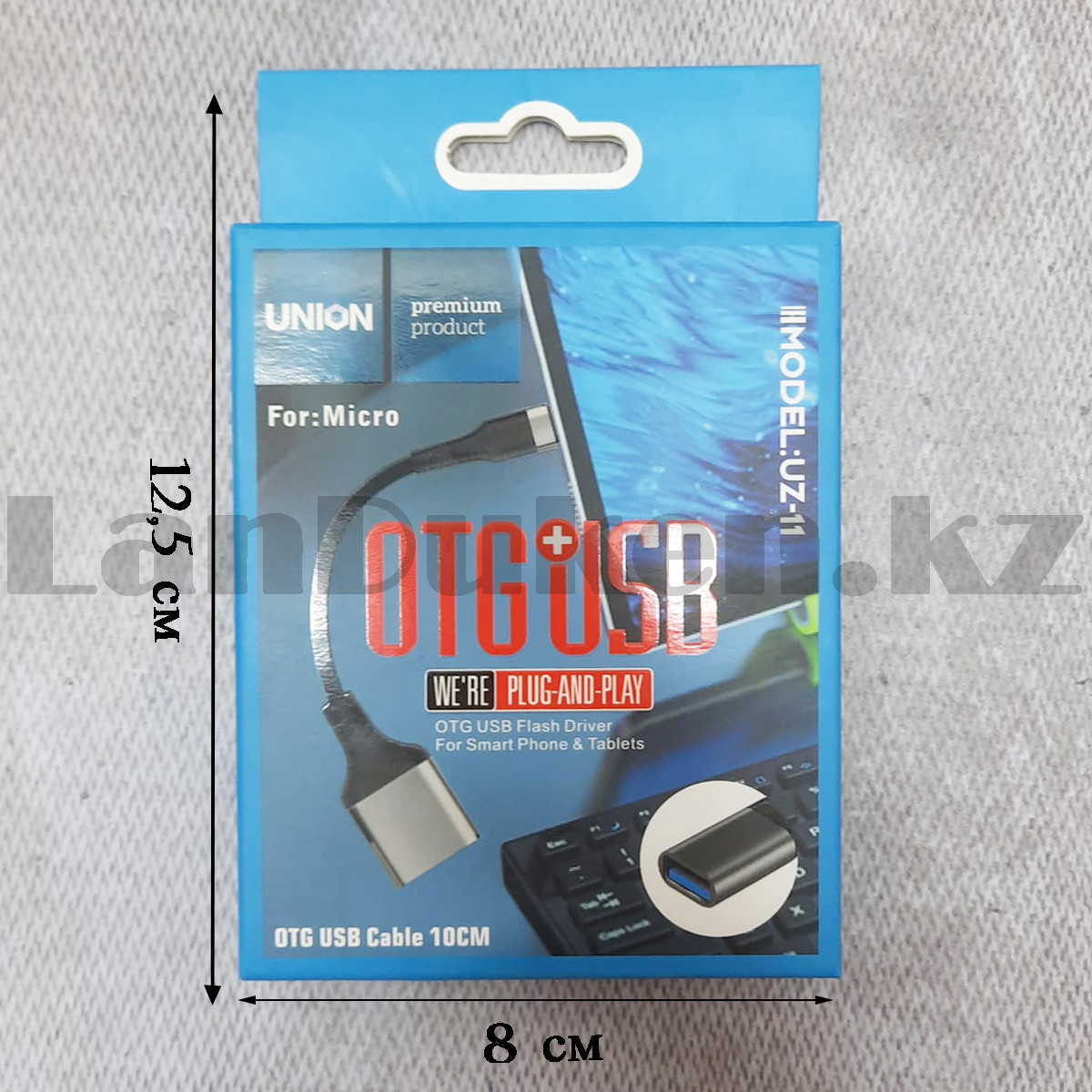 Переходник адаптер Micro USB + USB Union UZ-11 - фото 2 - id-p106964277