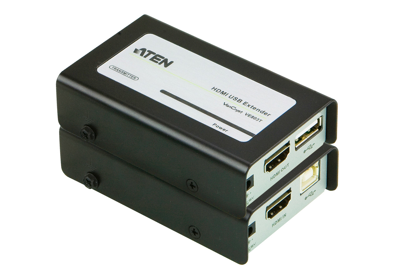 HDMI/USB 2xCat 5 Удлинитель (1080p@40 м) VE803 ATEN - фото 1 - id-p106966483