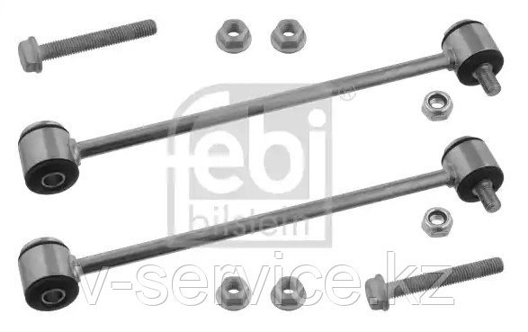 Тяга стабилизатора задняя MERCEDES W211(211 320 33 89)(FEBI 23763), фото 1