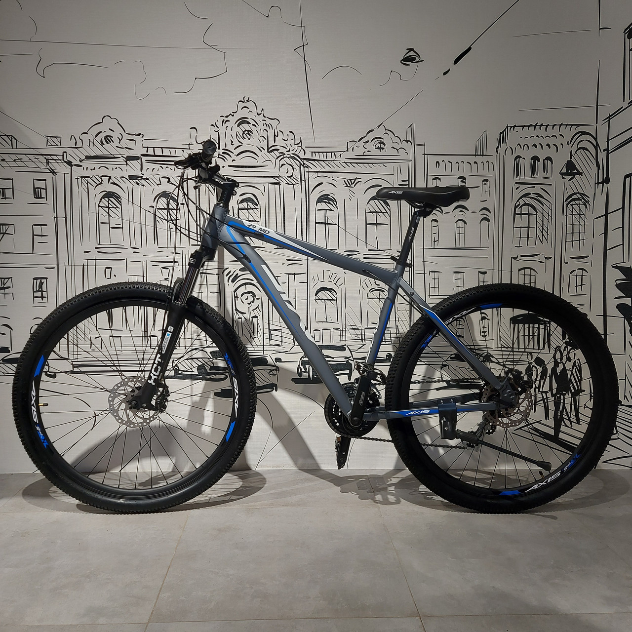 Горный Велосипед "Axis" 29 MD mech disk brake. 29" колеса. 20 рама ...