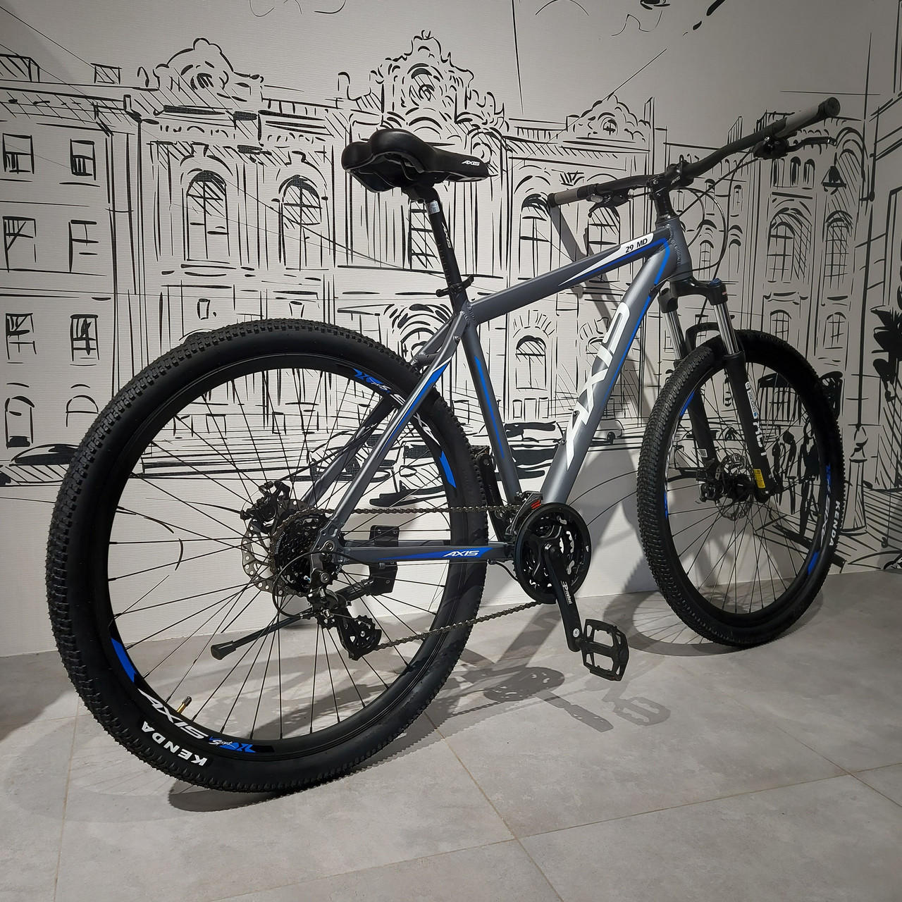 Горный Велосипед "Axis" 29 MD mech disk brake. 29" колеса. 20 рама ...