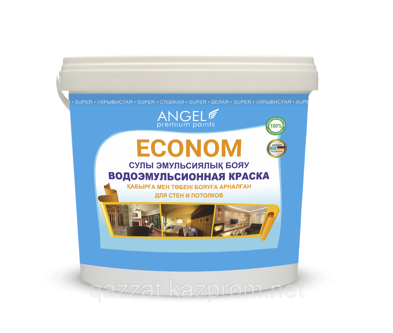Водоэмульсионная краска  "Angel" Econom 13 кг