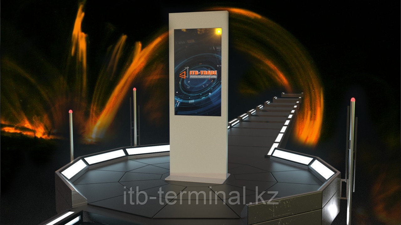 Информационное сенсорное табло, фото 1