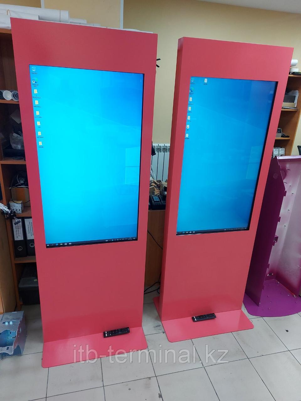 Интерактивный сенсорный терминал стойка 43 дюйма(также есть 55 дюймов), фото 1