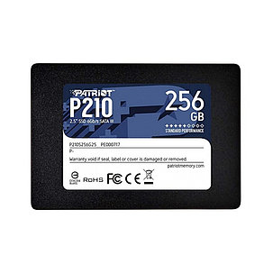 Твердотельный накопитель SSD Patriot P210 256GB SATA, фото 1