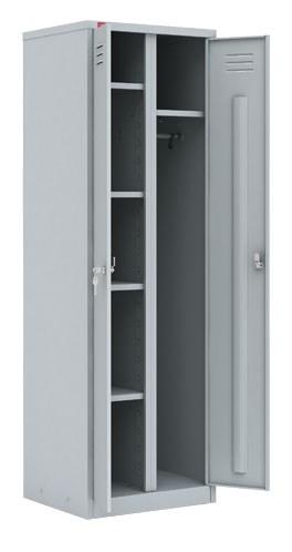 Шкаф для Одежды металл, 2 секции по 40см, общая ширина 80см - фото 1 - id-p106967329