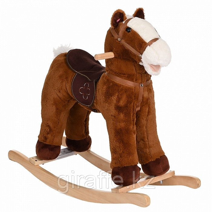 Качалка-лошадка Pituso коричневый 2023