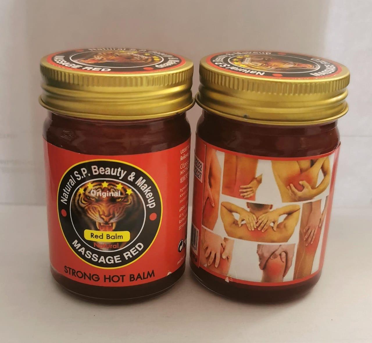 Тайский красный бальзам,red balm,50 грамм.: продажа, цена в Алматы ...