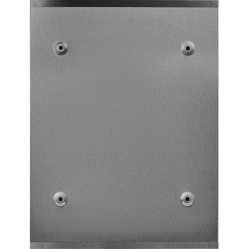 Почтовый ящик Standers нержавеющая сталь серый - фото 4 - id-p106970800