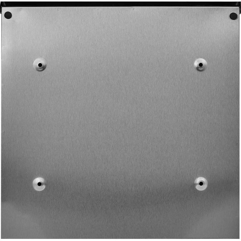 Почтовый ящик Standers нержавеющая сталь серый - фото 4 - id-p106970808