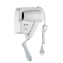 Фен для волос настенный, белый SRL811