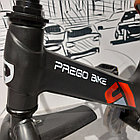 Легкий детский двухколесный велосипед "Prego" 16" колеса с боковыми поддерживающими колесами. Черный., фото 4