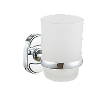 Стакан для зубной щетки стеклянный P2906-IDEAL Хром