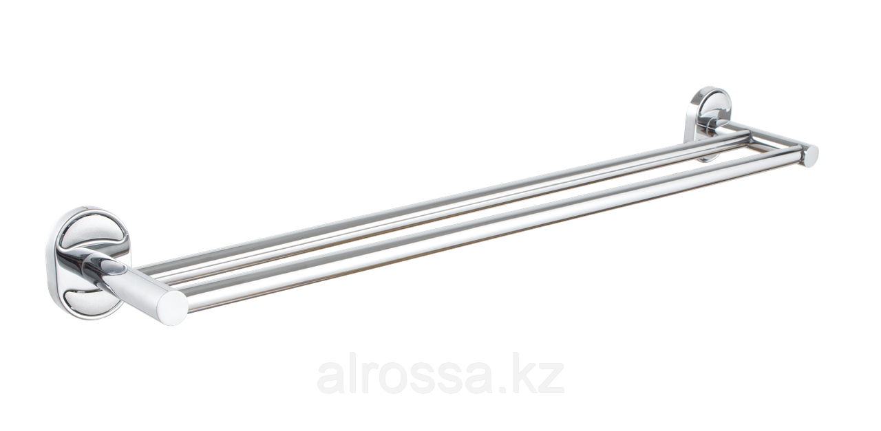 Вешалка для полотенца, двойная, хром P2909, фото 1