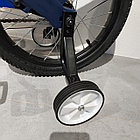 Легкий детский двухколесный велосипед "Prego" 16" колеса с боковыми поддерживающими колесами. Синий., фото 7