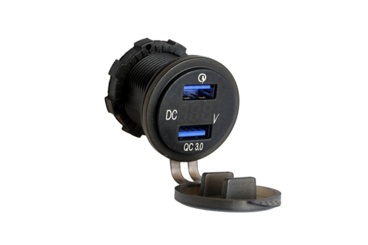 Встраиваемый USB в прикуриватель PD 5, фото 1