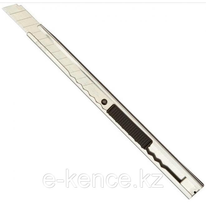 Нож канцелярский 9мм в металлическом корпусе Attache с фиксатором - фото 1 - id-p106971374