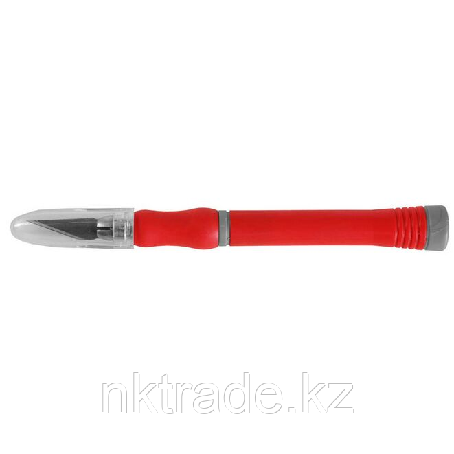 Набор ЗУБР Нож "МАСТЕР" для художеств. и дизайнер. работ, с перовым лезвием, 2-хкомп. корпус,сталь У 09315 - фото 1 - id-p61487341
