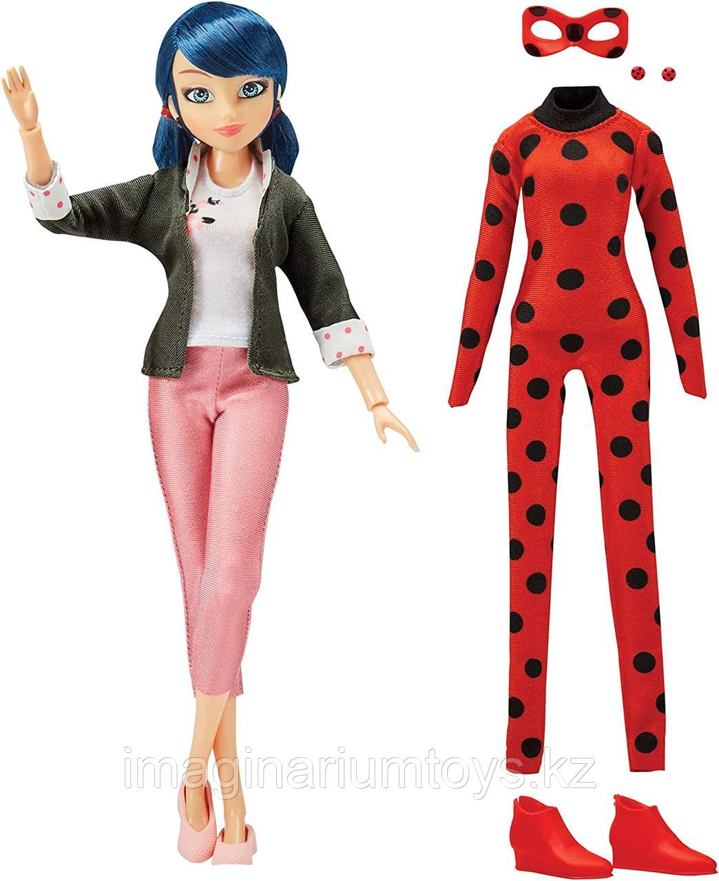 Кукла Леди Баг Маринетт с двумя комплектами одежды, фото 1