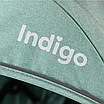 Коляска-трость для двоих детей Indigo DUET зеленый, фото 9