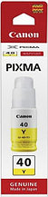 Картридж струйный Canon GI-40 Y 3402C001 желтый (70мл) для Canon Pixma G5040/G6040 3402C001