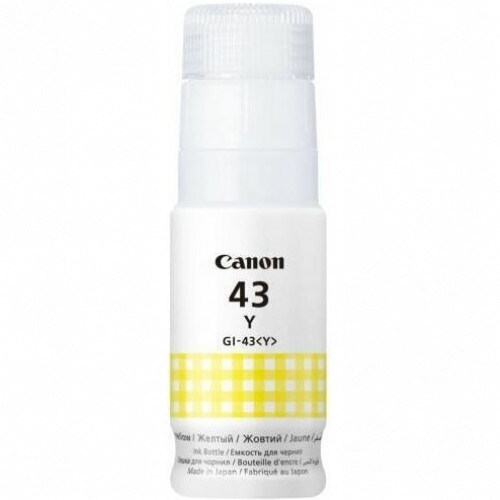Картридж струйный Canon GI-43 Y 4689C001 желтый (60мл) для Canon Pixma G540/G640 4689C001