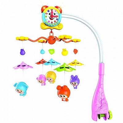 Музыкальный мобиль Pituso Часики Pink/ Розовый