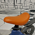 Легкий детский двухколесный велосипед "Prego" 12" колеса с боковыми поддерживающими колесами. Синий., фото 5