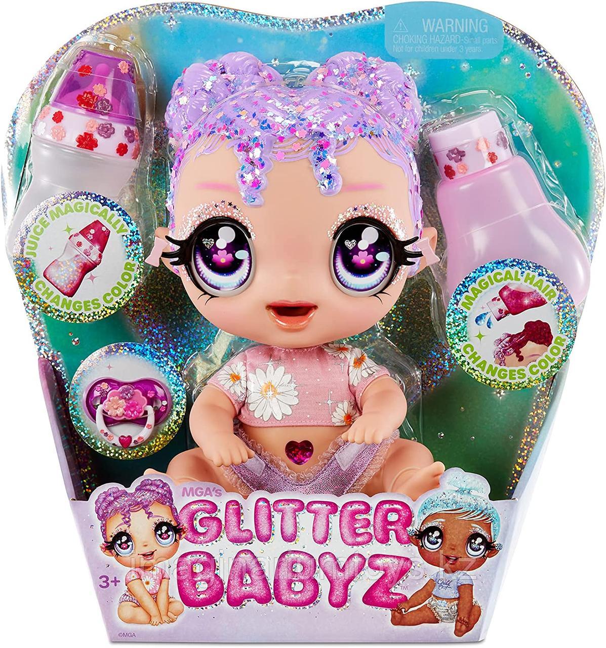 Кукла Glitter Babyz Lila Wildboom меняет цвет - фото 2 - id-p106976843