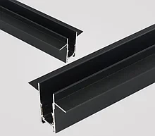Магнитный встраиваемый Алюминиевый Профиль для Magnetic  S/A BLACK 3м  (TEKLED)10шт