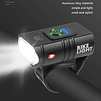 Велосипедный фонарь Bike Light Z1000-T6. USB. 6 режимов. Велофара. Передний фонарик для велосипеда.