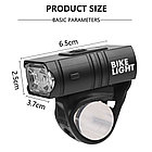 Велосипедный фонарь Bike Light Z1000-T6. USB. 6 режимов. Велофара. Передний фонарик для велосипеда., фото 4