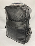 Городской рюкзак из эко кожи "Cantlor". Высота 42 см, ширина 27 см, глубина 14 см., фото 3