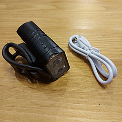 Яркий Передний фонарь на руль велосипеда, самоката. Велосипедный фонарик Bike Light Z1000-T6. USB. Велофара.