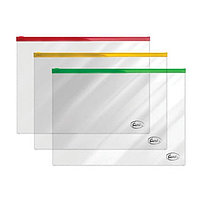 Папка на молнии А4 ПВХ ассорти 0,14мм Forofis