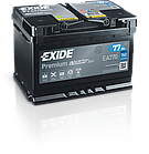 Автомобильный аккумулятор Exide Premium EA770   77А