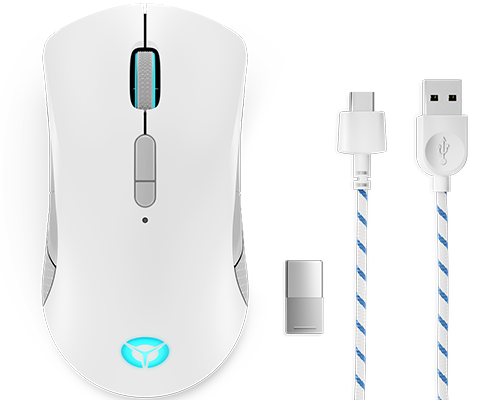 Мышь Lenovo Legion M600 Wireless Gaming Mouse White, фото 1