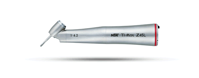 Ti-Max Z45L - повышающий угловой наконечник с оптикой, 1:4,2 | NSK Nakanishi (Япония) - фото 2 - id-p106978284