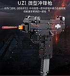 Конструктор Cada C81008W Пистолет-пулемет узи Micro Uzi 359 деталей, фото 7