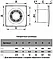 Вентилятор (вытяжка) ф100мм Auramax Orbita 4-02 0127, фото 5