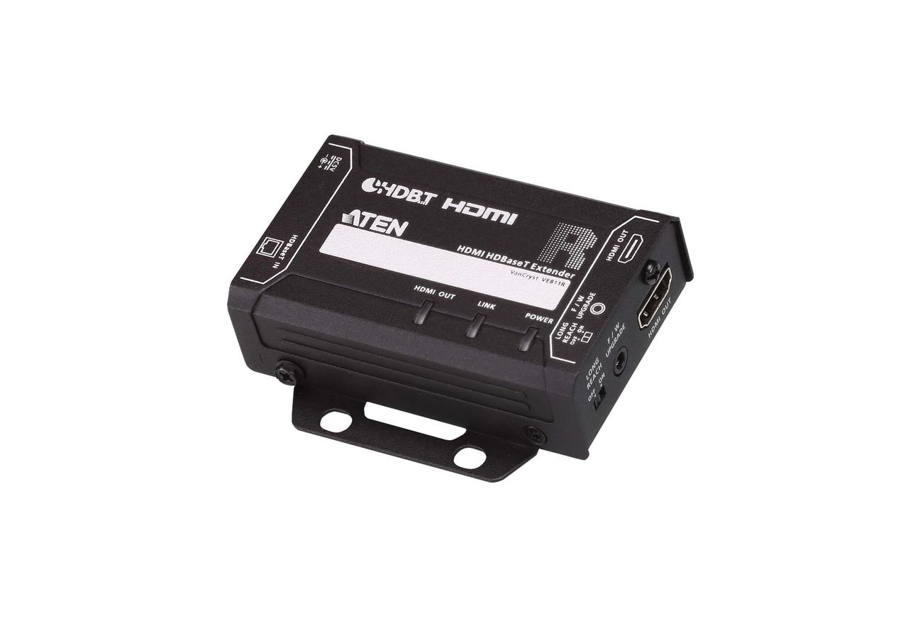 Приемник HDMI HDBaseT (4K@100м / 1080p@150м) (HDBaseT Class A)  VE811R ATEN