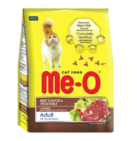 Me-O ADULT BEEF&VEGETABLE для кошек с говядиной и овощами, 7кг