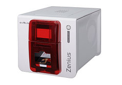 Принтер для печати пластиковых карта Evolis Zenius с кодировщиком смарткартGEMPC USB-TR,USB&EthernetZN1H0T00RS